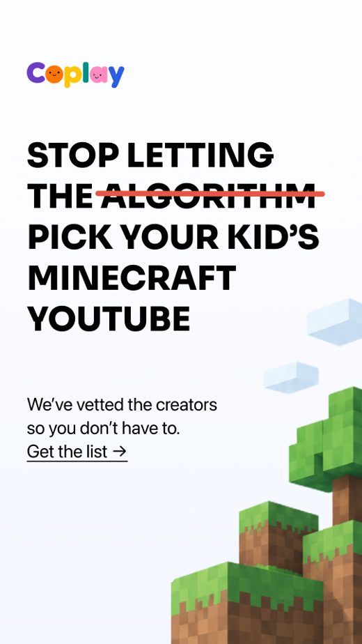 The polished, on-brand Coplay ad